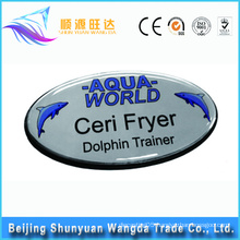 China Pin Badge Maker Produce Custom Metal Name Badge with good price